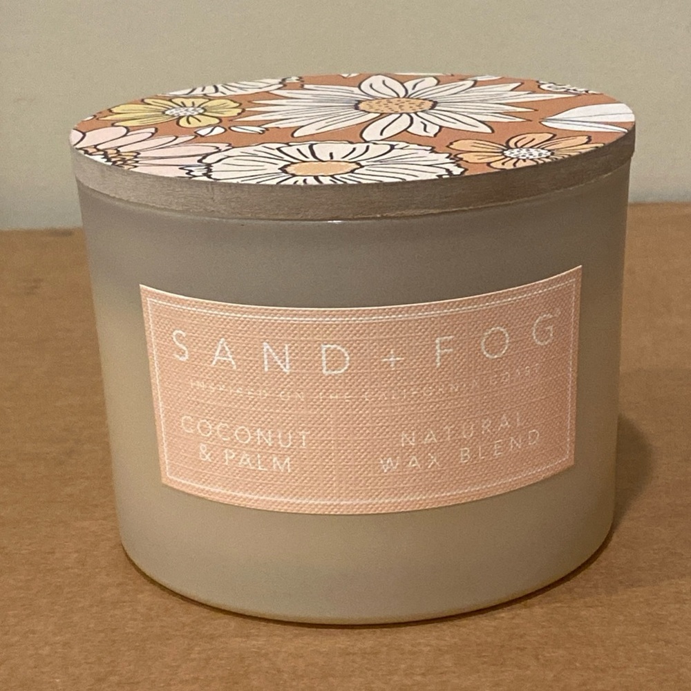 Sand + Fog Coconut & Palm 2- Wick Candle 12 oz